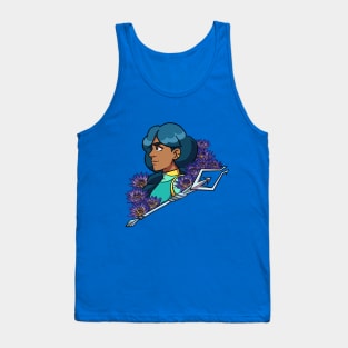 Water Lily Mermista Tank Top